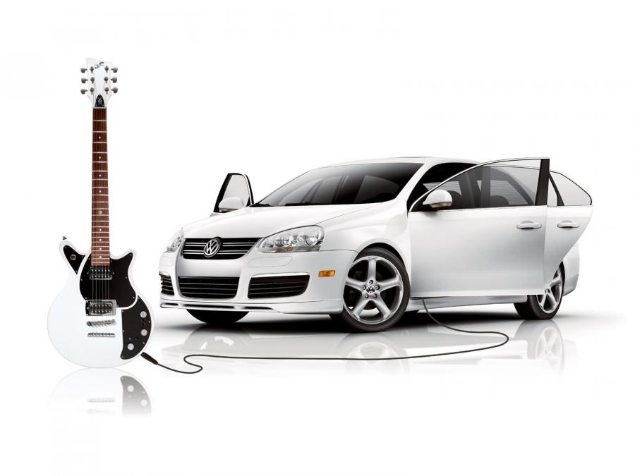 Volkswagen Jetta with First Act Guitar '2006